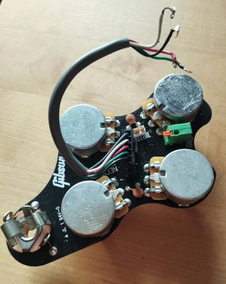 Placa GIBSON Pcb con componentes (original)