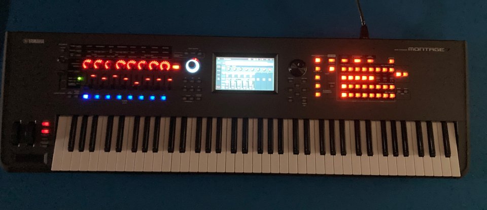Sintetizador Yamaha Montage 7