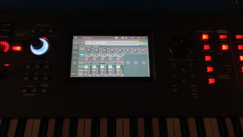 Sintetizador Yamaha Montage 7