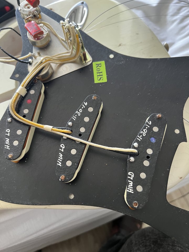 Vendo Fender Stratocaster Custom Shop Journeyman Relic White Blonde de la NAMM de segunda mano · Foto 5 de 9 · Jaén · 5500 €