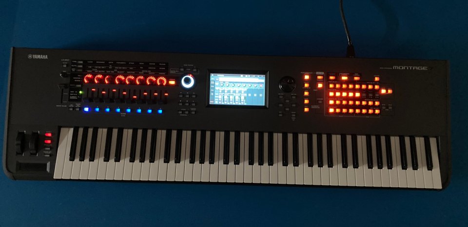 Sintetizador Yamaha Montage 7