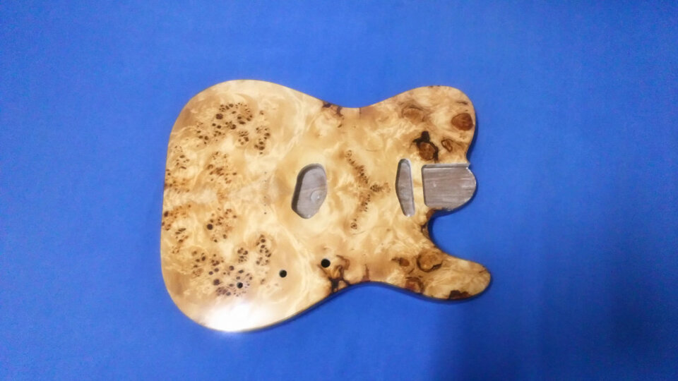 Proyecto telecaster CUSTOM