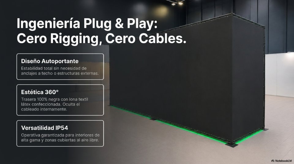 Pantalla LED 10m² + Estructura Autoportante de segunda mano · Foto 2 de 7 · Málaga · 16000 €