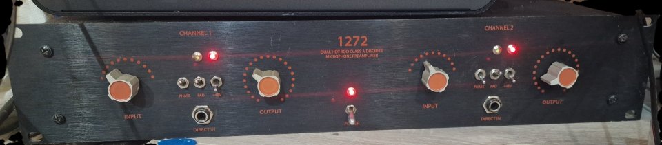 Neve 1272 class A. Años 70 transistores Marinair