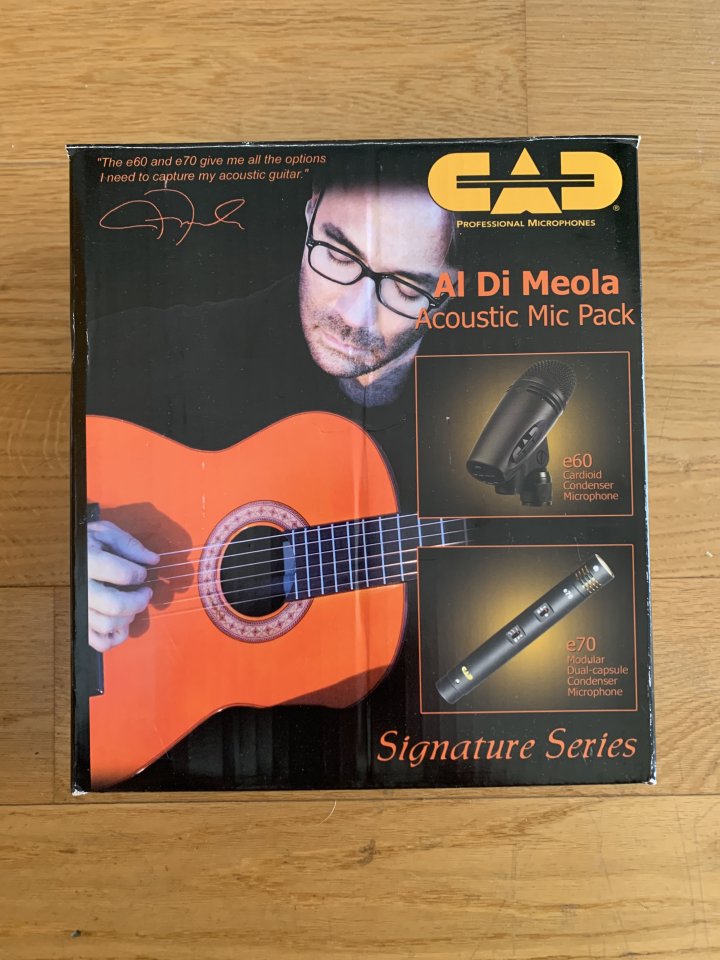 Pack de Micrófonos CAD (Al Di Meola Guitarra Acústica)