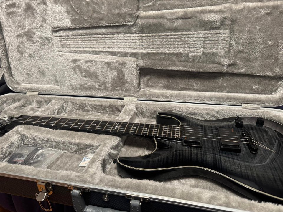 Dean Custom 450 FM Trans Black