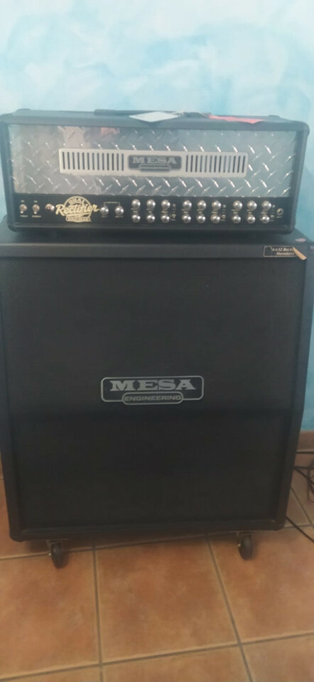MESA BOOGIE DUAL RECTIFIER + PANTALLA Mesa Boogie 4x12 Rectifier Stand.