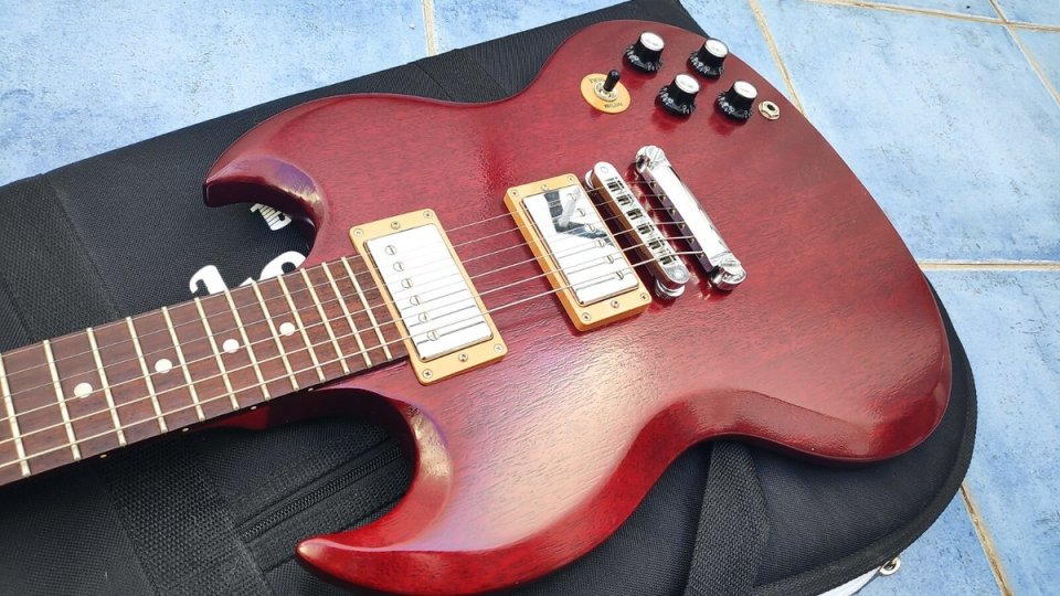 Gibson SG Special 120th Anniversary Vintage Wine Cherry (2014) de segunda mano · Foto 5 de 10 · Sevilla · 1500 €