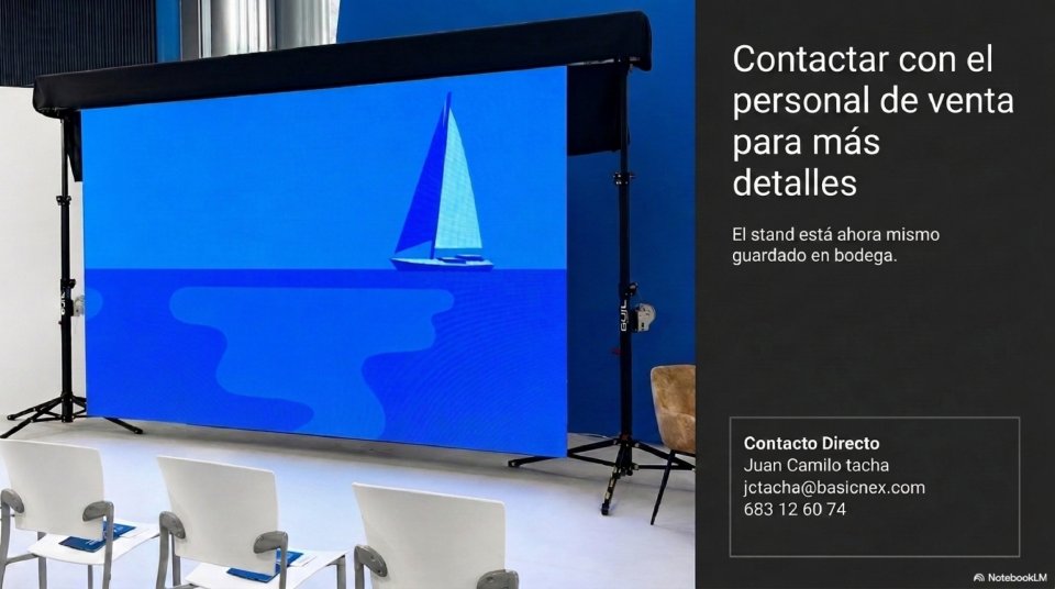 Pantalla LED 10m² + Estructura Autoportante de segunda mano · Foto 7 de 7 · Málaga · 16000 €