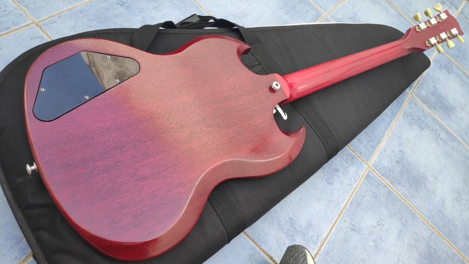 Gibson SG Special 120th Anniversary Vintage Wine Cherry (2014) de segunda mano · Foto 6 de 10 · Sevilla · 1500 €