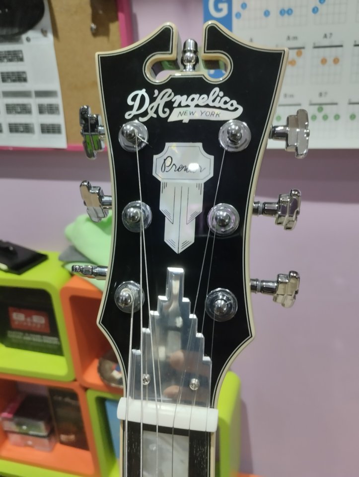 D'Angelico Mini DC con B&B pickups