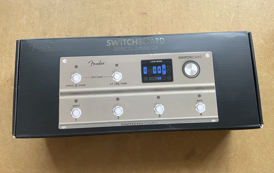 FENDER SWITCHBOARD EFFECTS OPERATOR switcher de 5 loops de segunda mano · Foto 3 de 4 · Alicante · 255 €