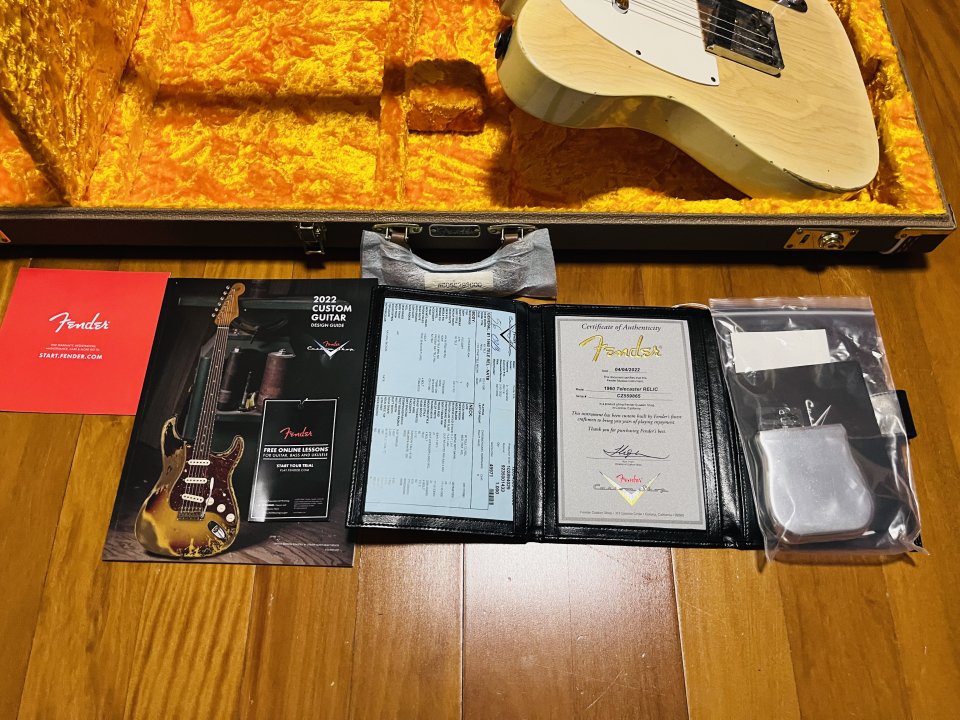 Cambio Fender Telecaster Custom Shop 1960 relic de segunda mano · Foto 9 de 10 · Madrid · 3500 €