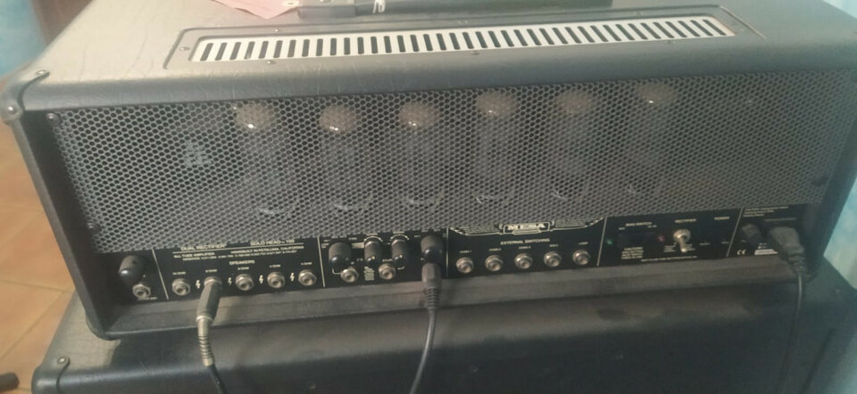 MESA BOOGIE DUAL RECTIFIER + PANTALLA Mesa Boogie 4x12 Rectifier Stand.