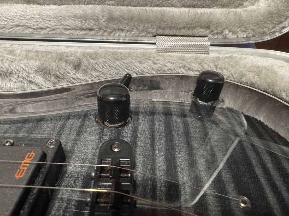 Dean Custom 450 FM Trans Black