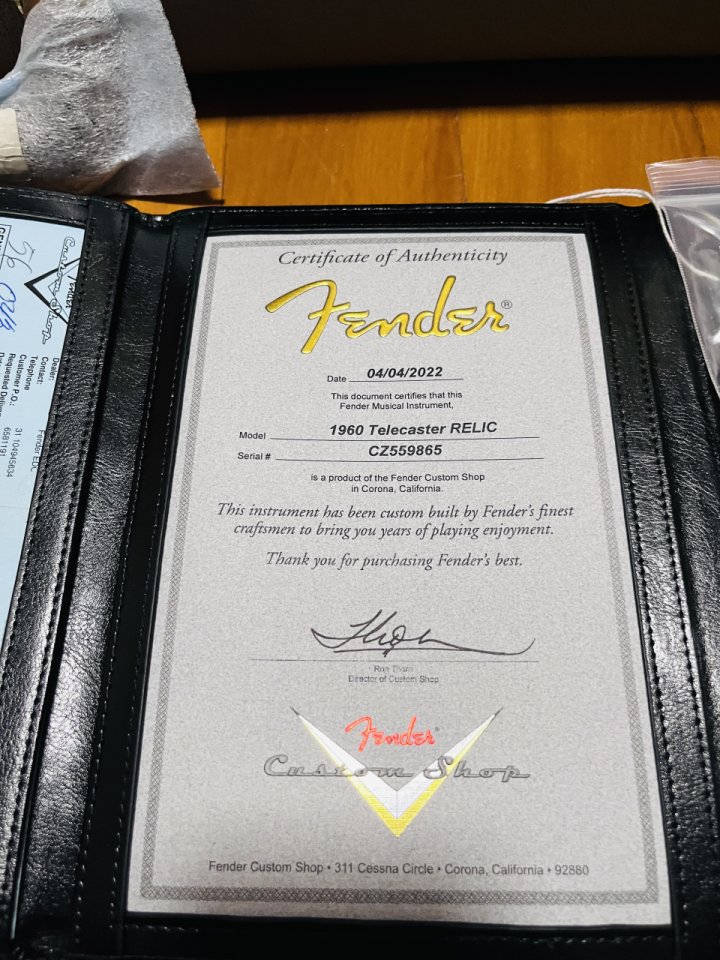 Cambio Fender Telecaster Custom Shop 1960 relic de segunda mano · Foto 6 de 10 · Madrid · 3500 €