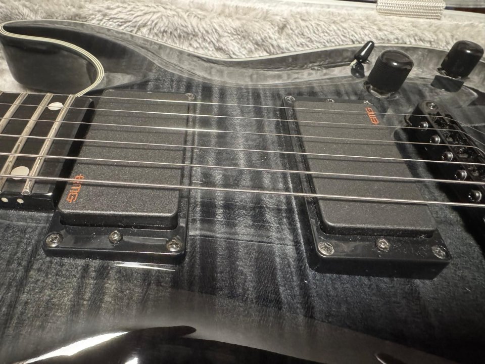 Dean Custom 450 FM Trans Black