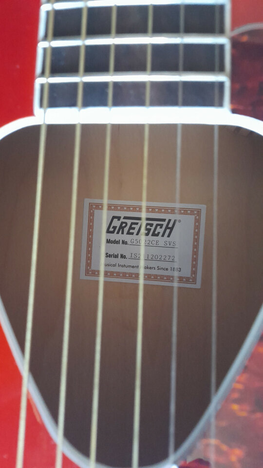 Gretsch G5022 CE Rancher Jumbo de segunda mano · Foto 5 de 9 · Asturias · 500 €