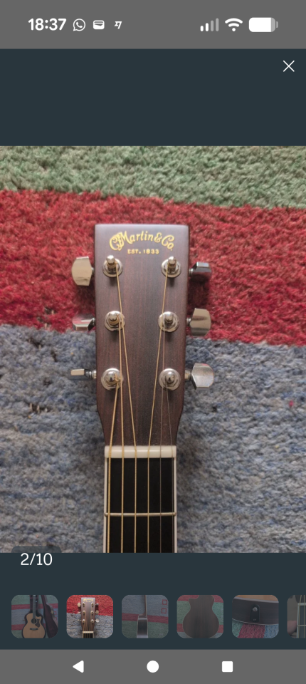 Martin GPCPA3 Guitarra Acústica + Estuche original de segunda mano · Foto 2 de 10 · Bizkaia · 1600 €