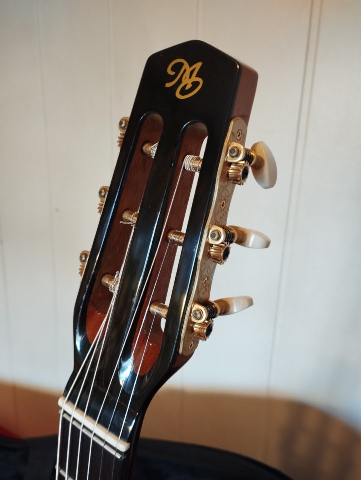 Guitarra Manouche de Gypsy Jazz Olivier Marin.