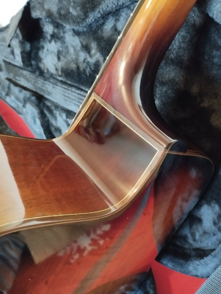 Guitarra Manouche de Gypsy Jazz Olivier Marin.