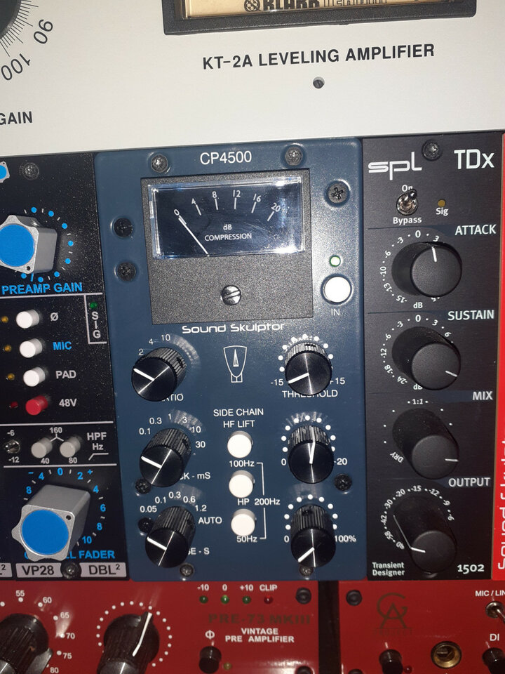 Sound skulptor CP4500 (ssl 4000 clon)