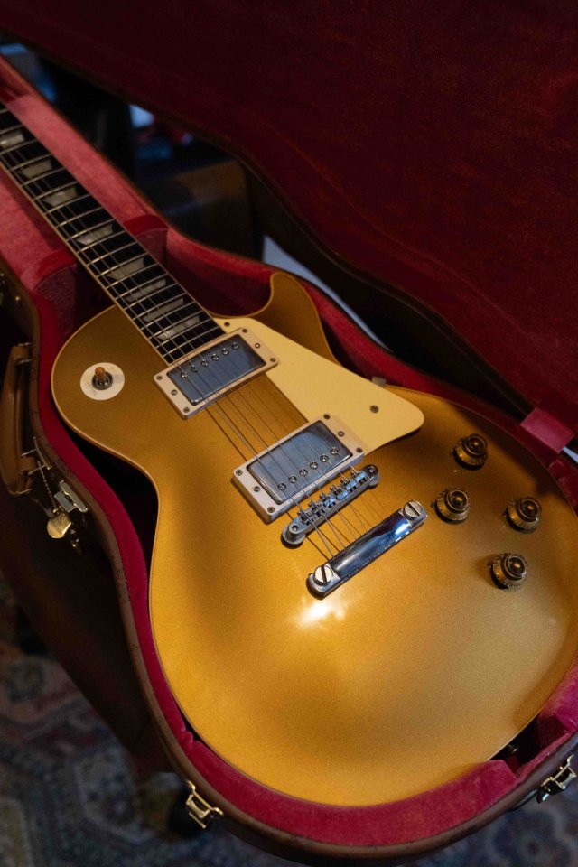 Gibson Les Paul 1957 Goldtop Dark Back VOS