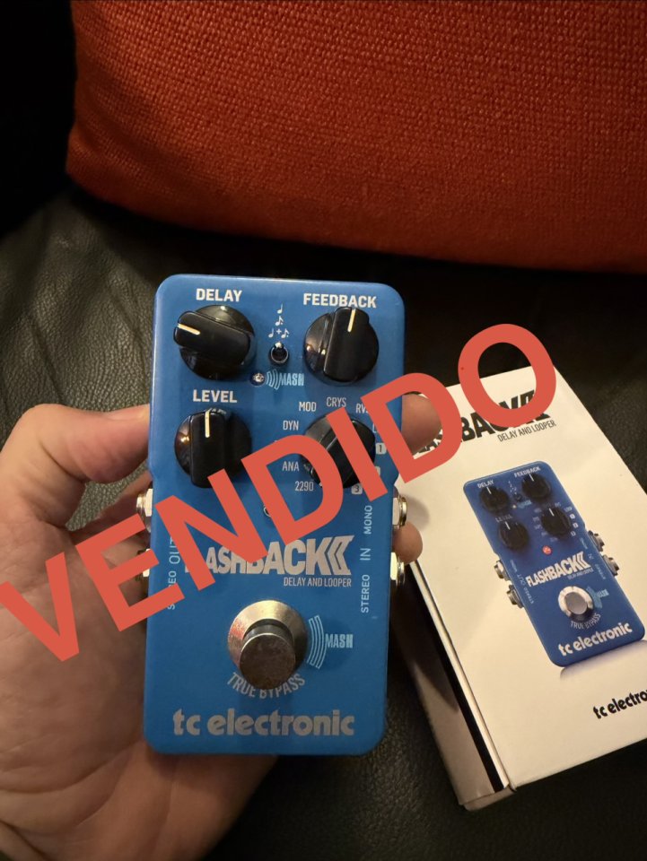 Varios pedales…EHX Mistress, 1981 Inventions LVL