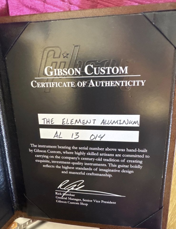 Gibson Les Paul Custom Shop Al-13 de segunda mano · Foto 5 de 10 · Madrid · 5200 €