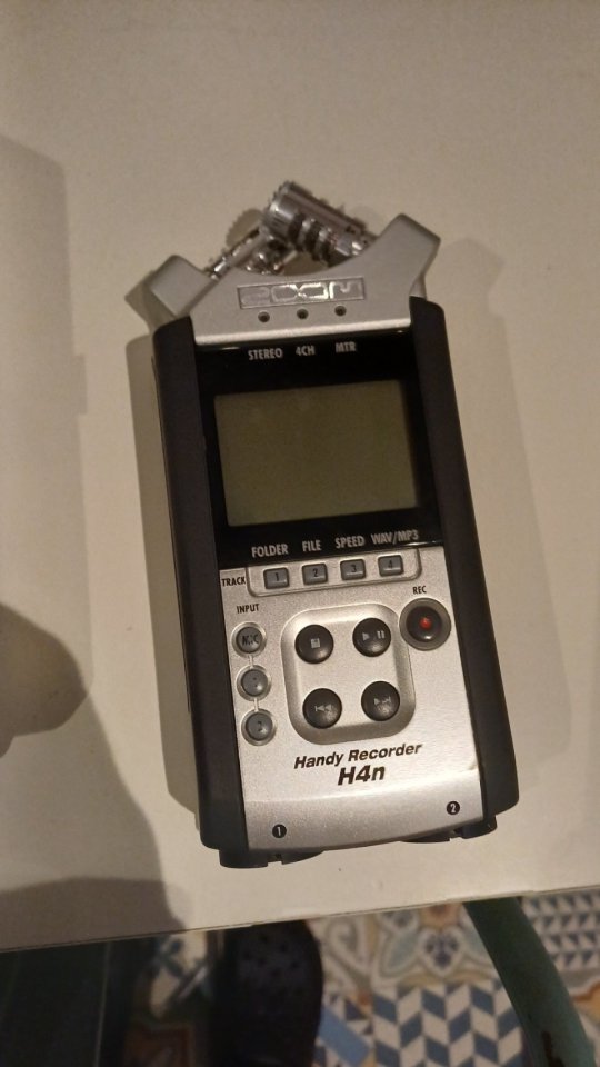 Zoom H4N grabadora hasta 4 canales