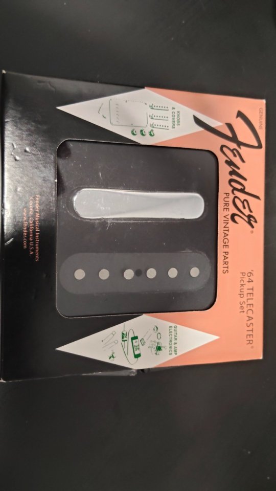 Pastillas fender pure vintage 64 telecaster