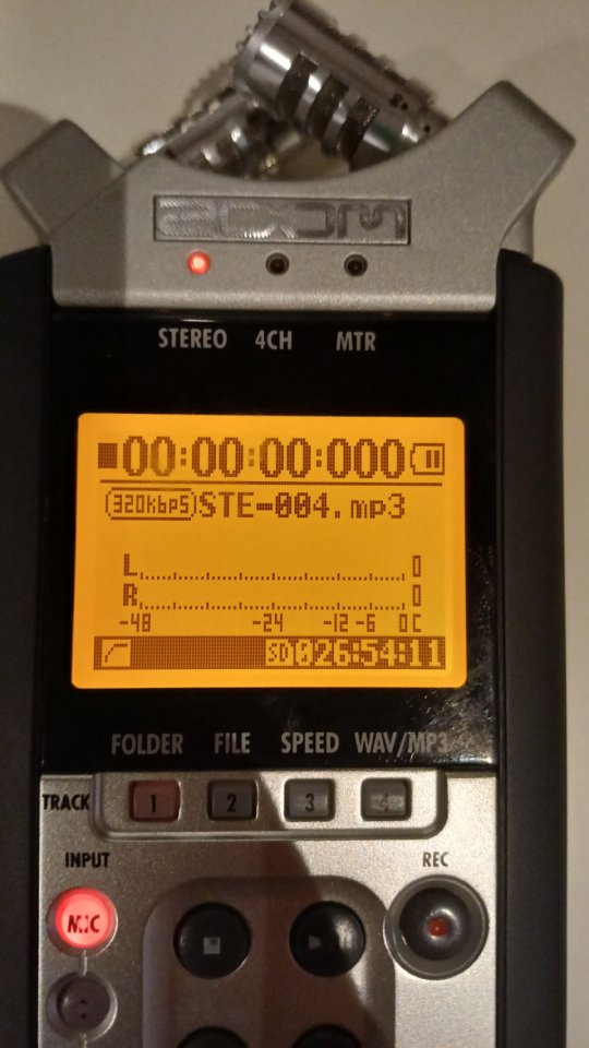 Zoom H4N grabadora hasta 4 canales