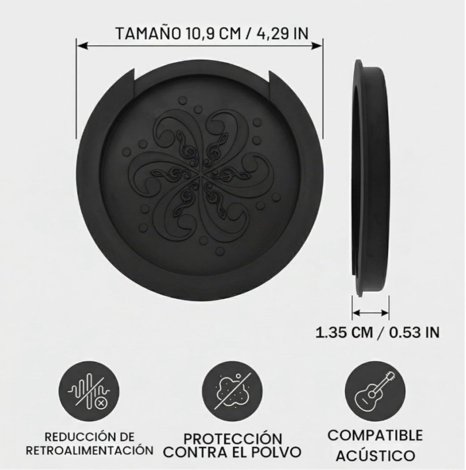 Tapaboca Anti-Feedback Guitarra Acústica de segunda mano · Foto 6 de 10 · Valencia · 6 €