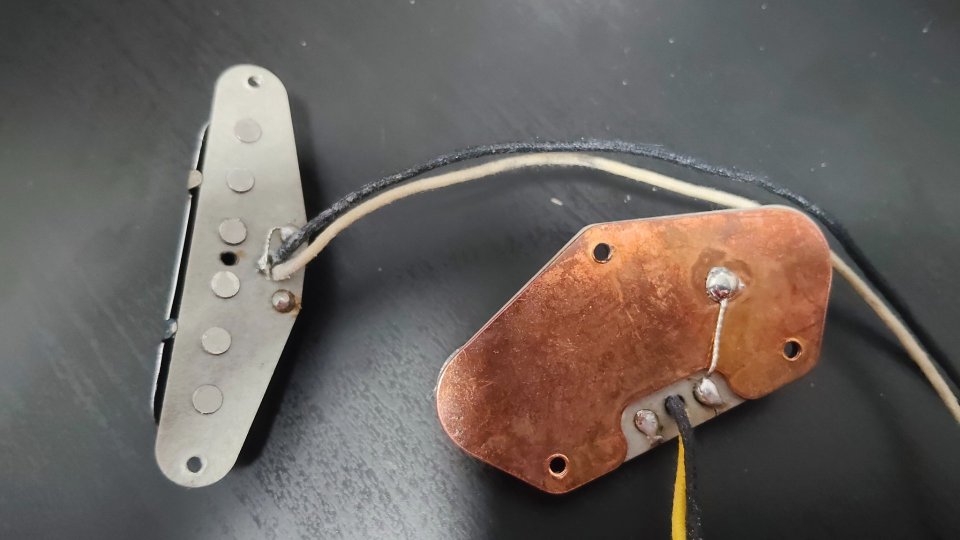 Pastillas fender pure vintage 64 telecaster