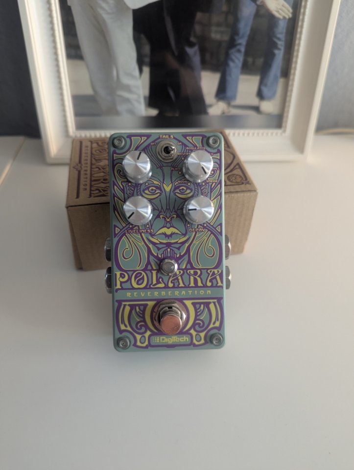 Pedal de Reverb Digitech Polara
