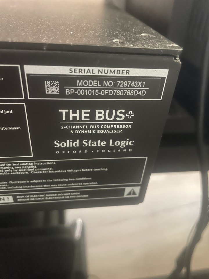 Compresor THE BUS + Solid state logic