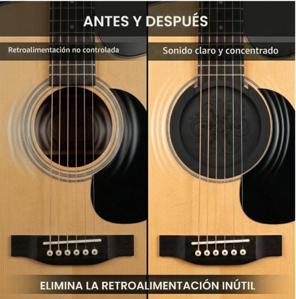 Tapaboca Anti-Feedback Guitarra Acústica de segunda mano · Foto 9 de 10 · Valencia · 6 €