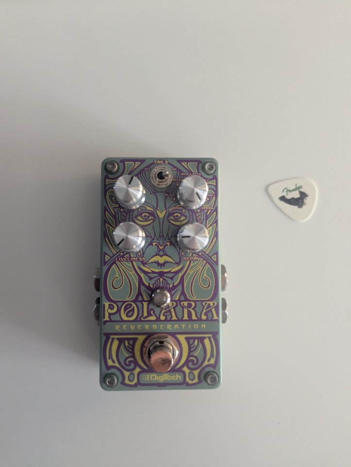 Pedal de Reverb Digitech Polara