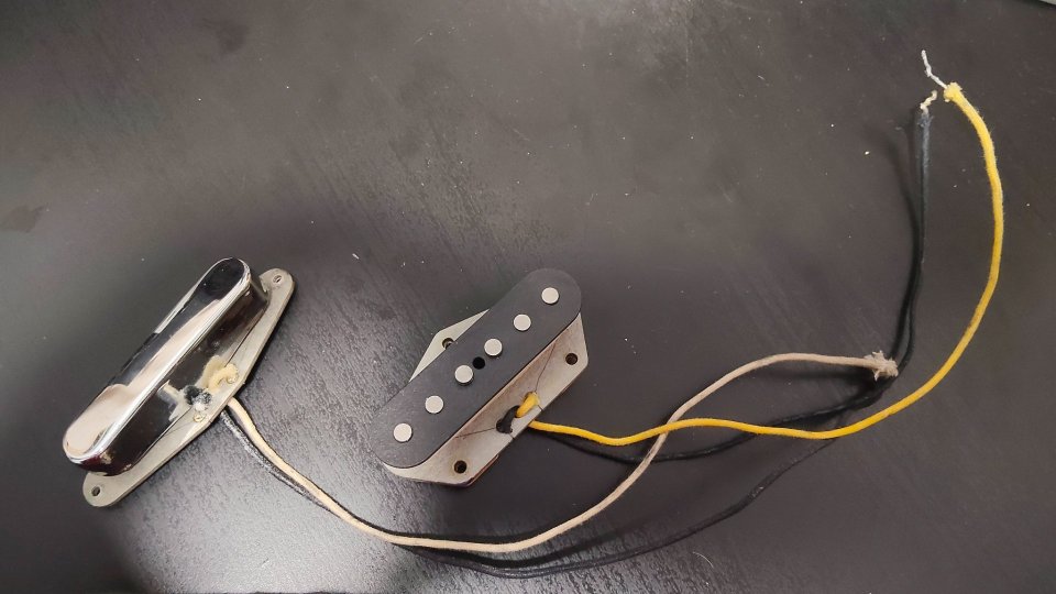 Pastillas fender pure vintage 64 telecaster