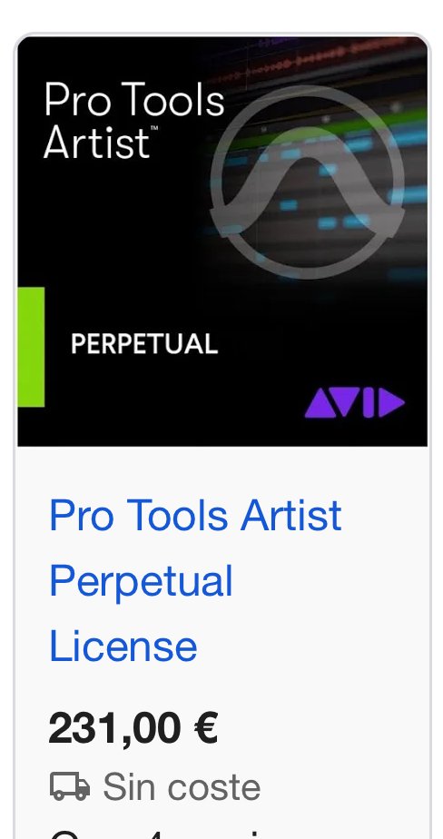 ProTools Artist  Perpetual