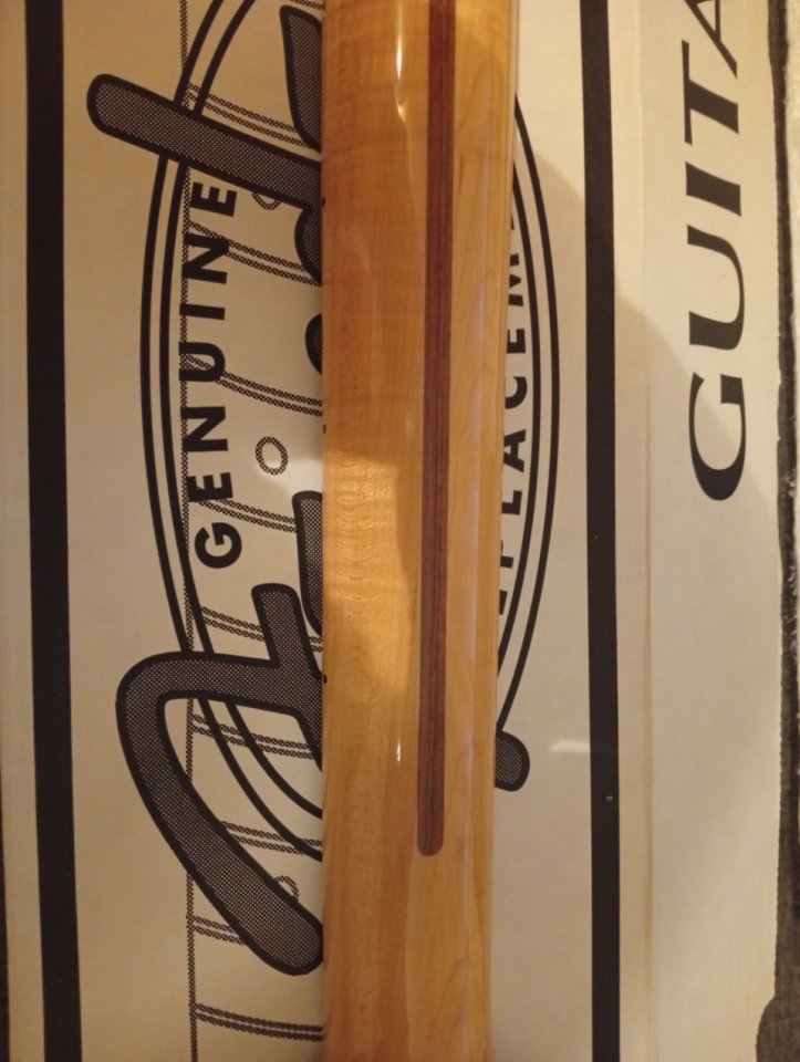 Mastil guitarra Fender stratocaster classic series 70s MIM diapasón arce