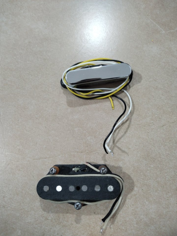 Fender custom shop telecaster set