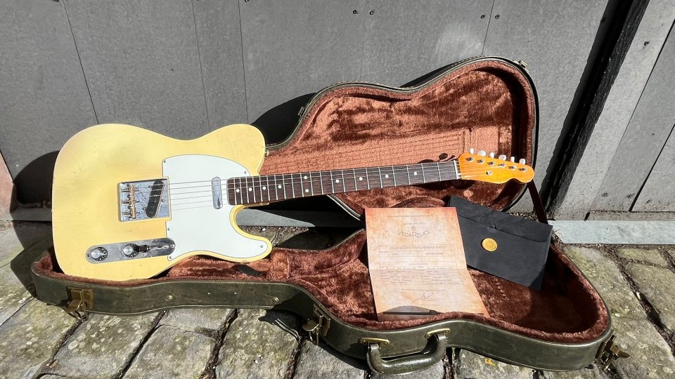 Vegarelics Telecaster Crossroads White