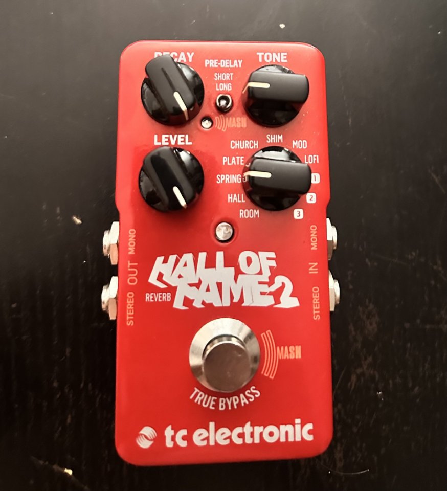 TC REVERB HALL OF FAME 2 de segunda mano · Madrid · 80 €