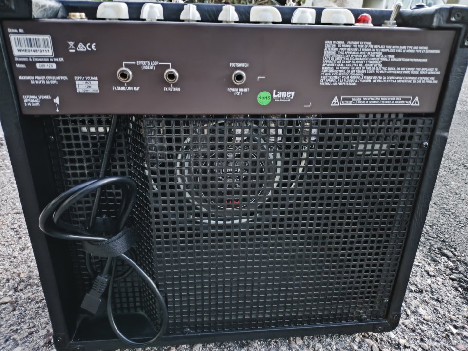 Combo Laney Cub12R a válvulas