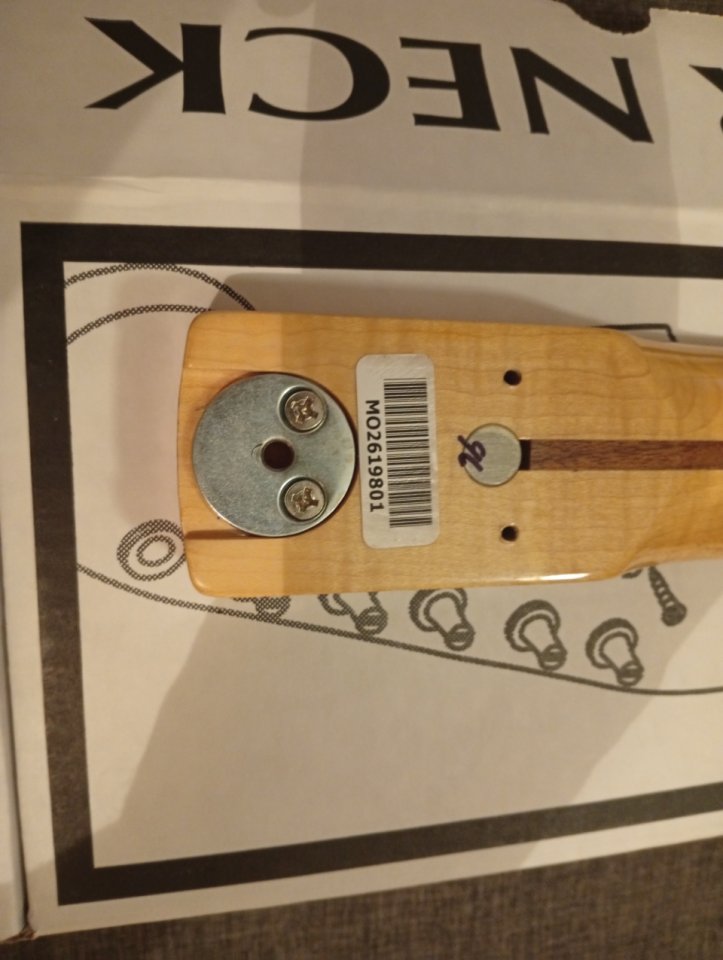 Mastil guitarra Fender stratocaster classic series 70s MIM diapasón arce