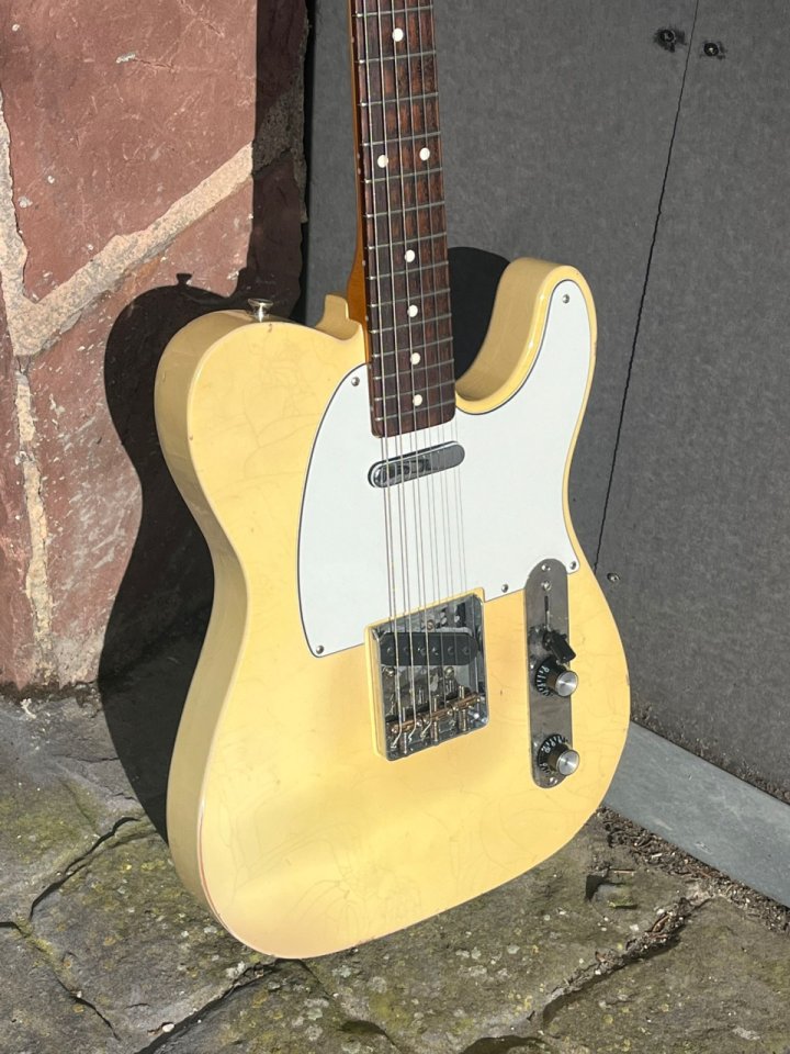Vegarelics Telecaster Crossroads White