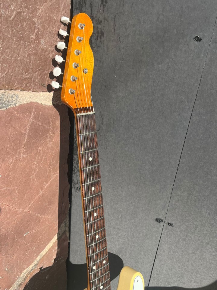 Vegarelics Telecaster Crossroads White