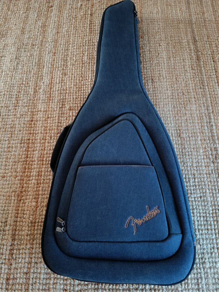 Funda guitarra fender GoldDenim nueva