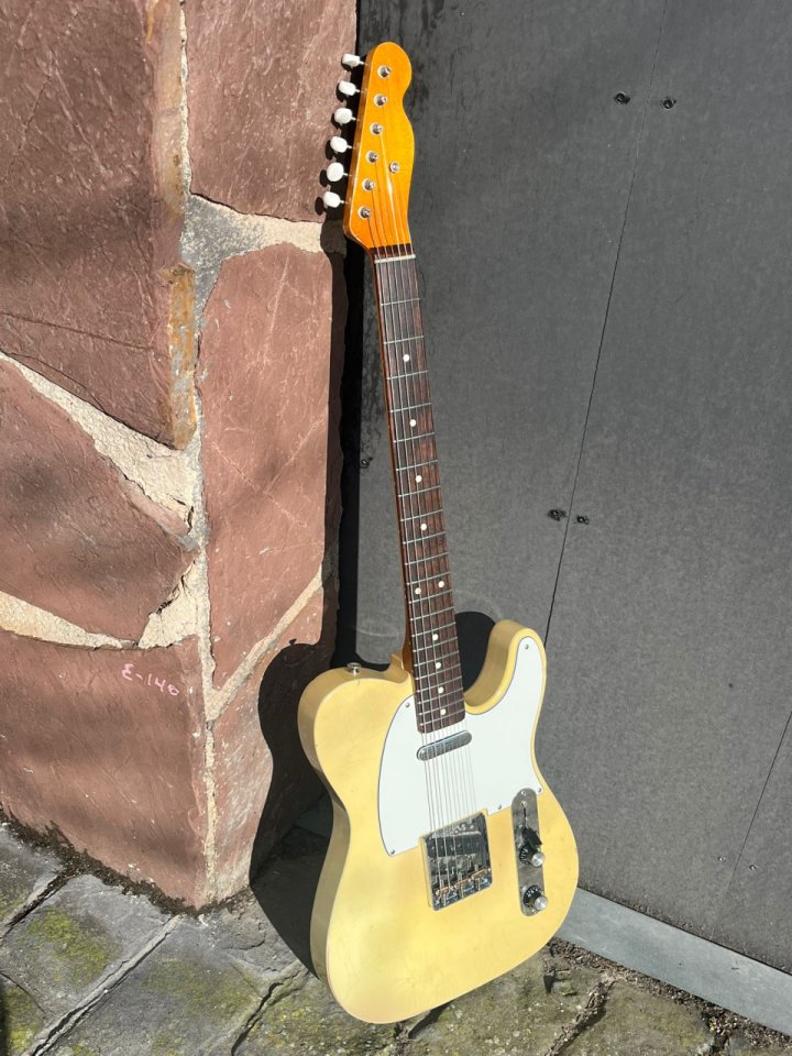Vegarelics Telecaster Crossroads White